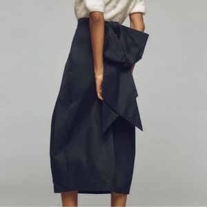 NWT Maeve Black Bow Skirt